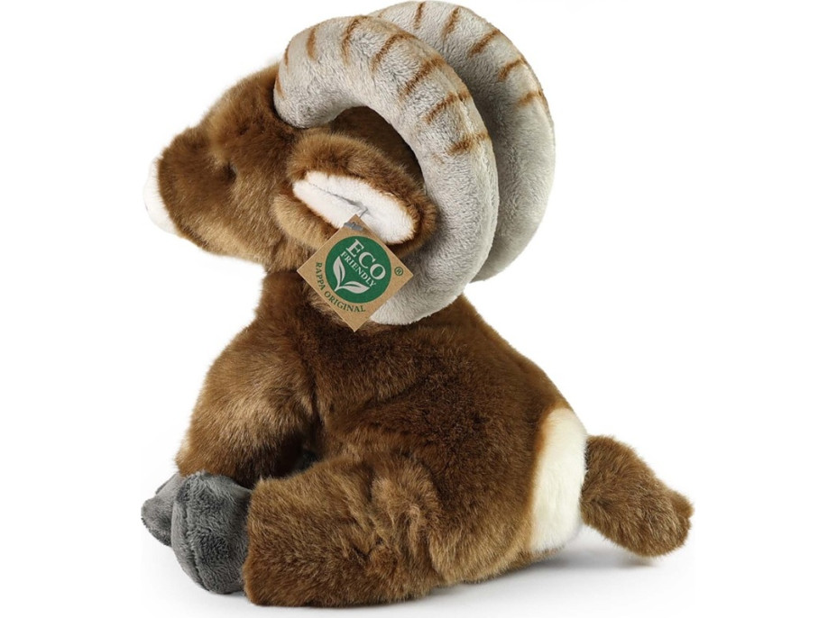 Rappa Plyšová ovce tlustorohá sedící 28 cm ECO-FRIENDLY