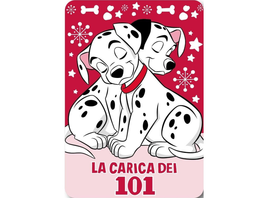 Dětská deka POLAR 100x140 cm - 101 dalmatinů