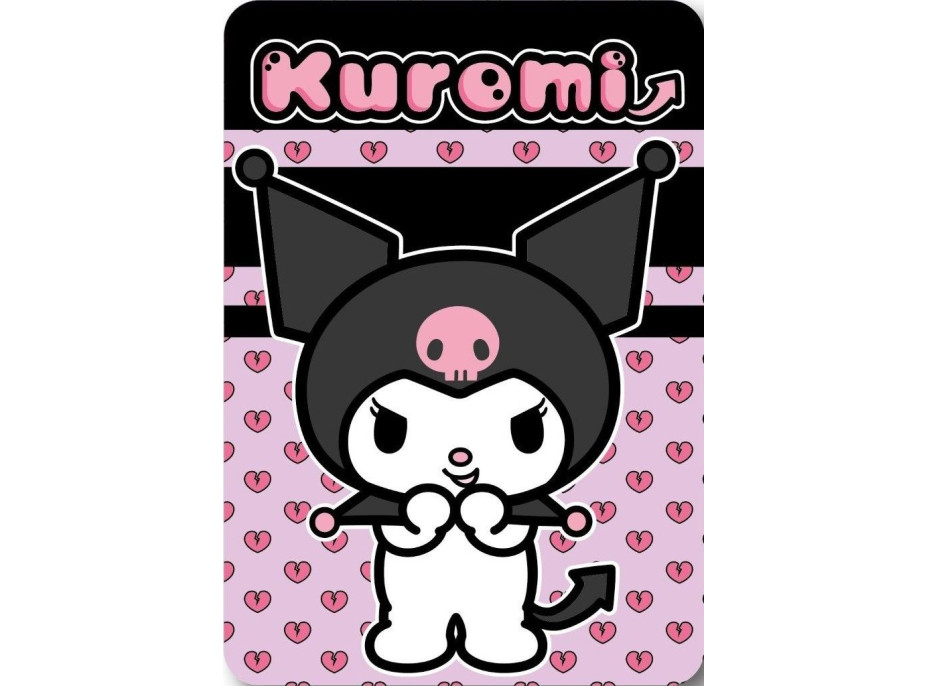 Dětská deka POLAR 100x140 cm - Kuromi