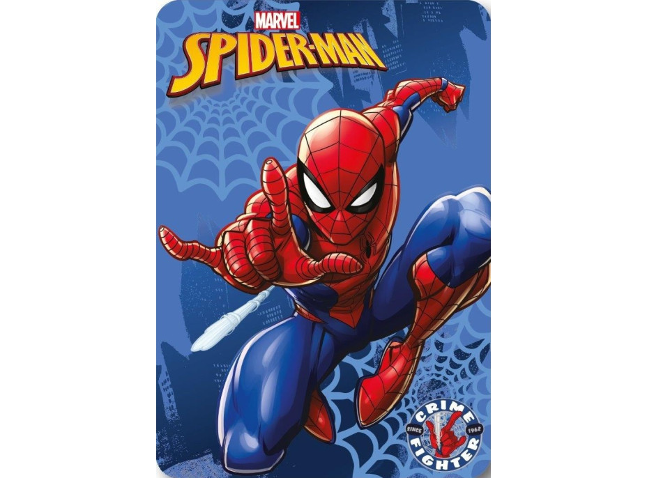 Dětská deka POLAR 100x140 cm - Spider-man - Crime Fighter 2