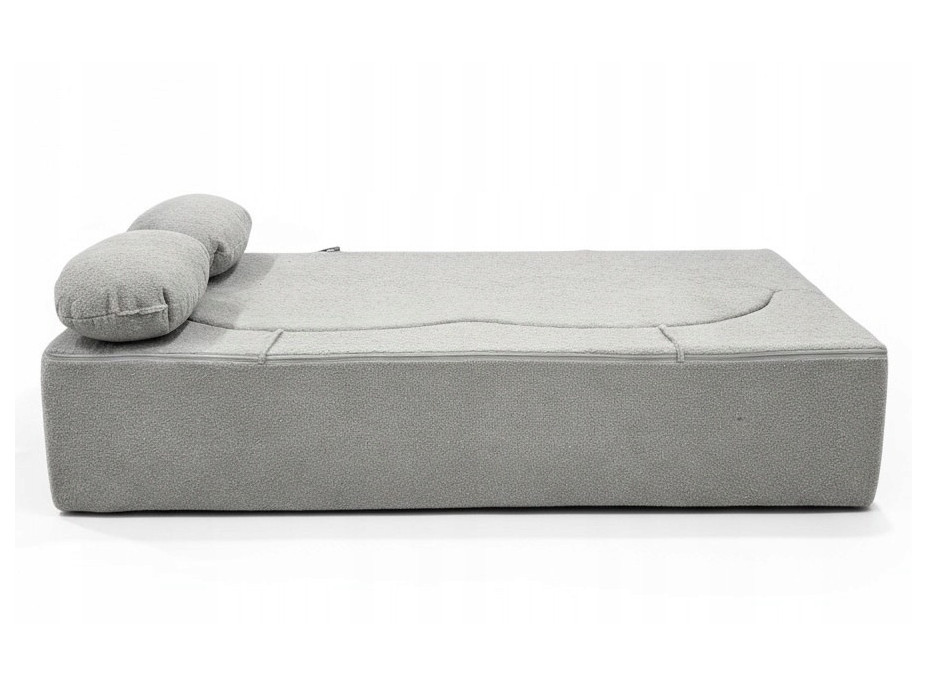 Pěnová pohovka BILL 200 - rozkládací - šedá