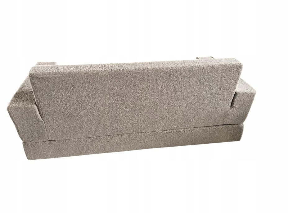 Pěnová pohovka LIVIA 200 - rozkládací - béžová