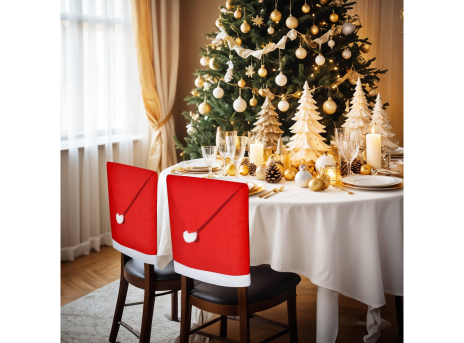 Potah na židli SANTA 65x50 cm - červený