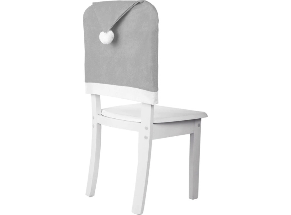 Potah na židli SANTA 65x50 cm - šedý