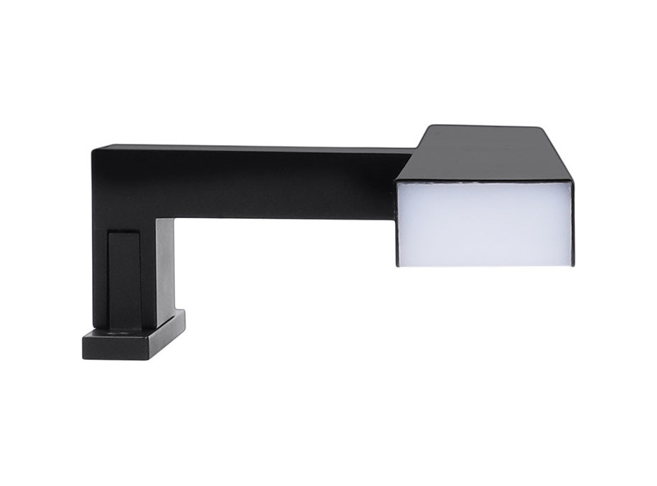 Solight LED koupelnové osvětlení nad zrcadlo 3v1, 7W, 455lm, 4000K, IP44, 40cm, černá