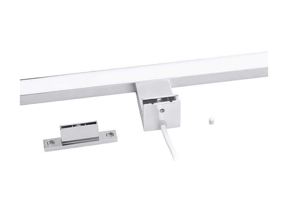 Solight LED koupelnové osvětlení nad zrcadlo 3v1, 7W, 455lm, 4000K, IP44, 40cm, chrom