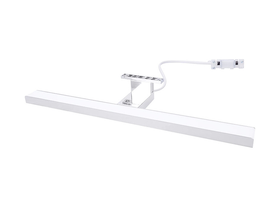 Solight LED koupelnové osvětlení nad zrcadlo 3v1, 7W, 455lm, 4000K, IP44, 40cm, chrom