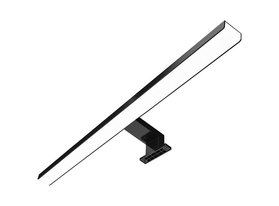 Solight LED koupelnové osvětlení nad zrcadlo 3v1, 12W, 780lm, 4000K, IP44, 60cm, černá