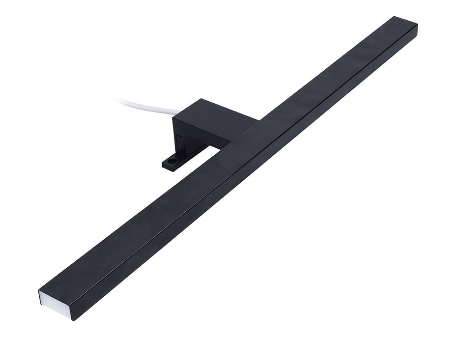 Solight LED koupelnové osvětlení nad zrcadlo 3v1, 12W, 780lm, 4000K, IP44, 60cm, černá