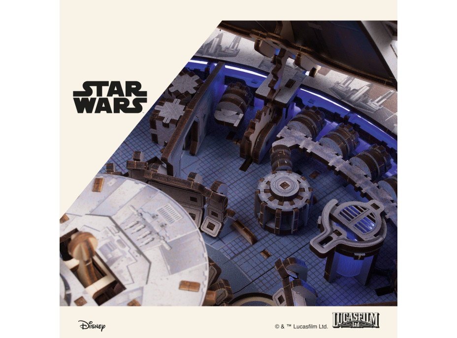 UGEARS 3D puzzle Star Wars: Millennium Falcon 1235 dílků