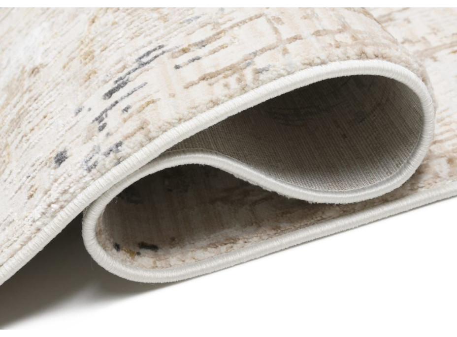 Kusový koberec HERA Modern - krémový/šedý