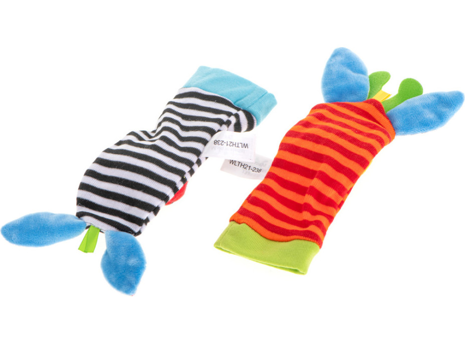 Chrastítko na nohy 2ks.