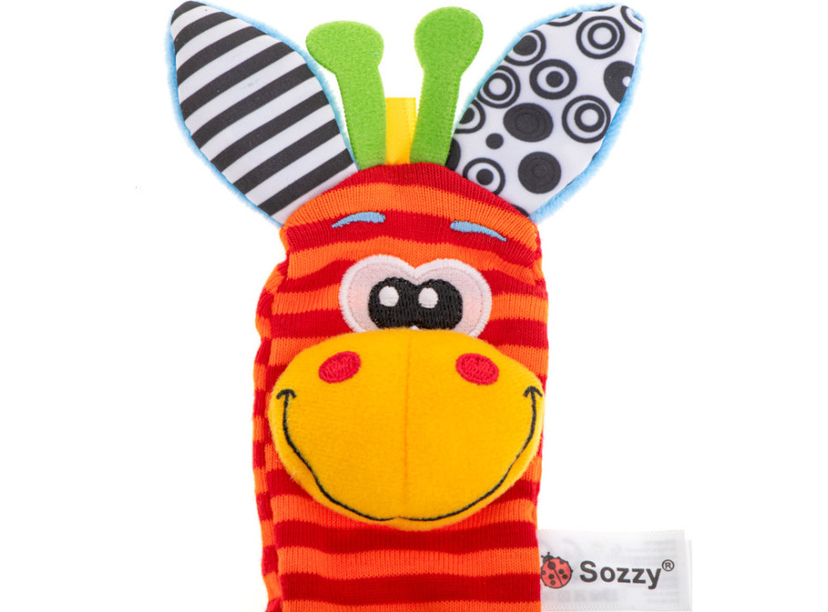 Chrastítko na nohy 2ks.