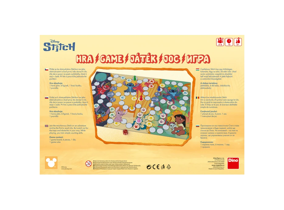 DINO Dětská hra Stitch