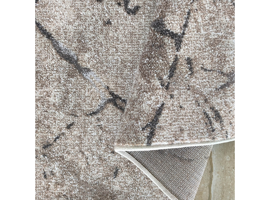 Kusový koberec PANNE stone - odstíny béžové