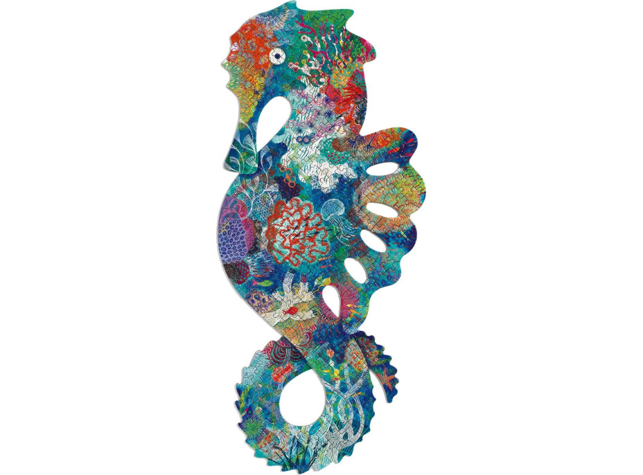 DJECO Obrysové puzzle Mořský koník 350 dílků