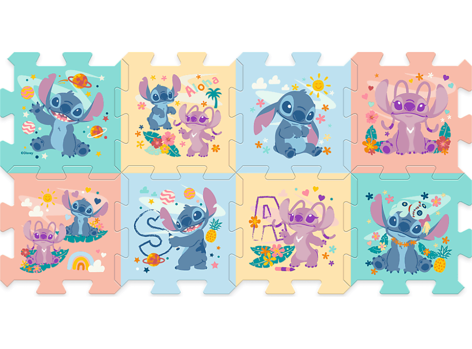 TREFL Pěnové puzzle Lilo & Stitch