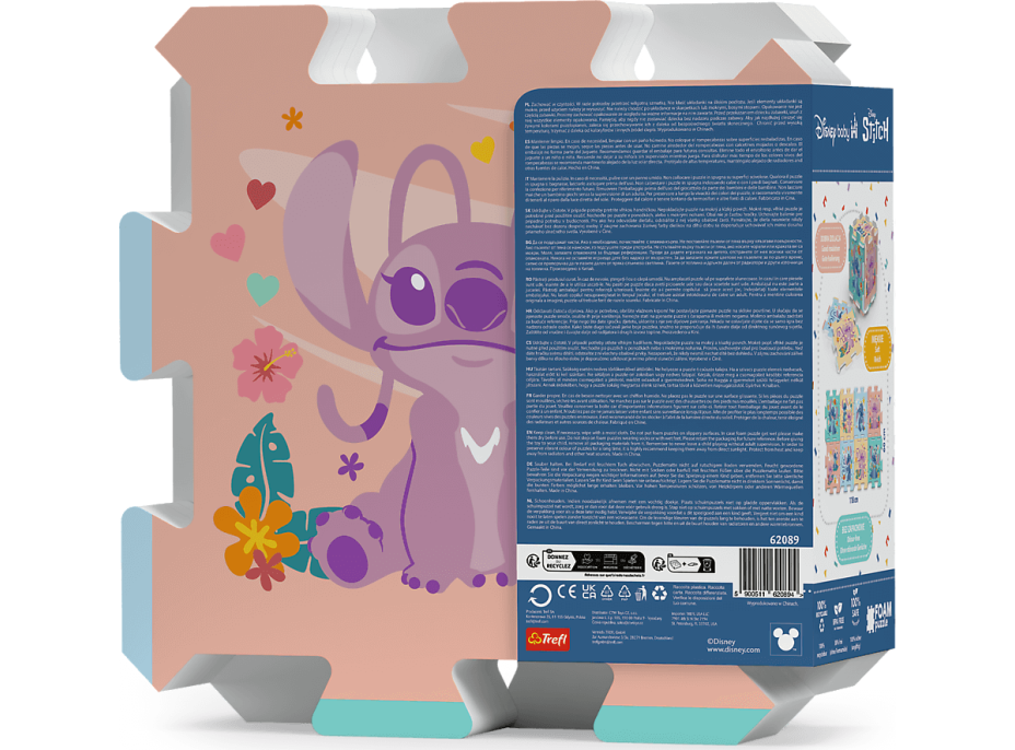 TREFL Pěnové puzzle Lilo & Stitch