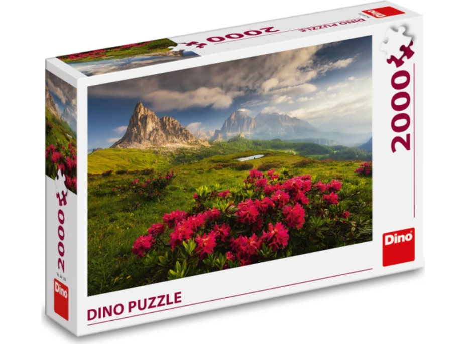 DINO Puzzle Italské Dolomity 2000 dílků