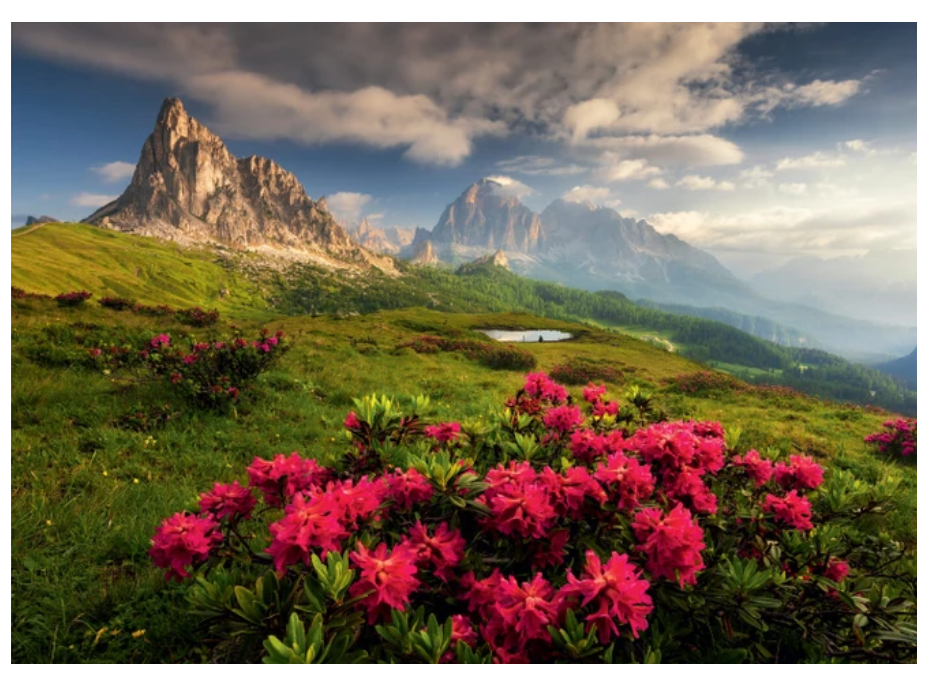 DINO Puzzle Italské Dolomity 2000 dílků