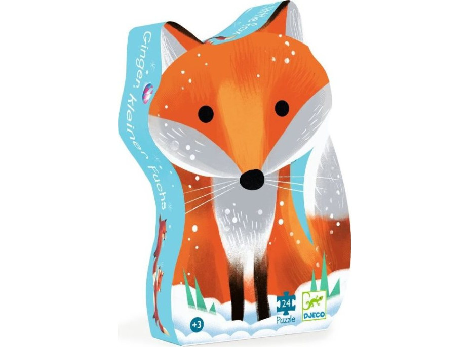 DJECO Puzzle Malá liška Ginger 24 dílků