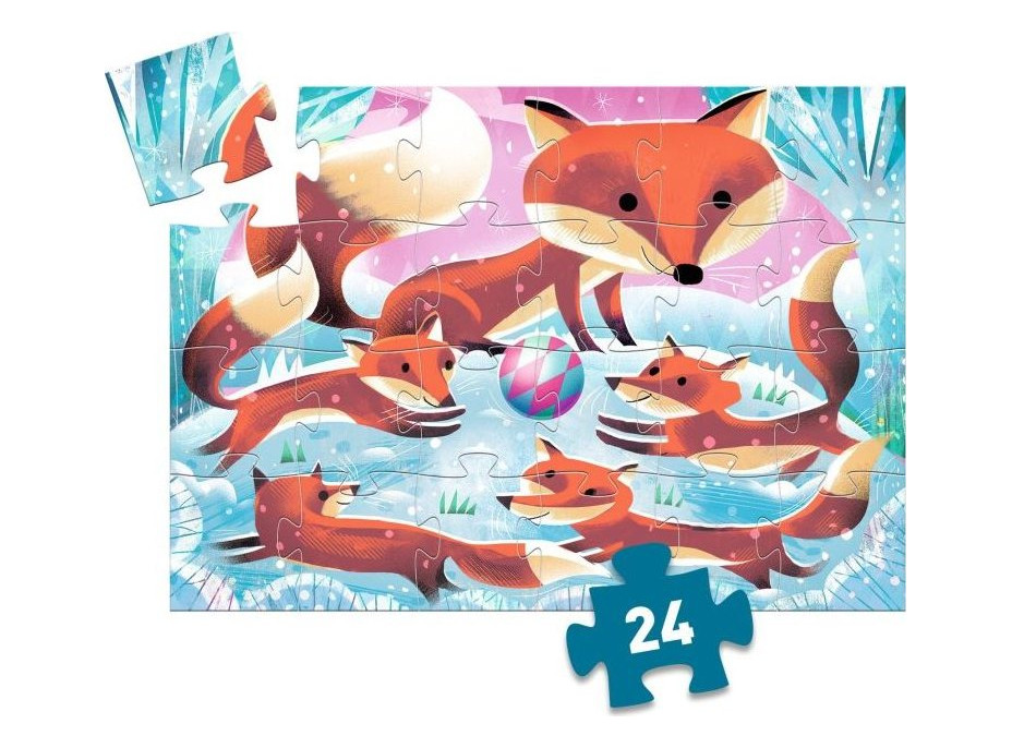 DJECO Puzzle Malá liška Ginger 24 dílků