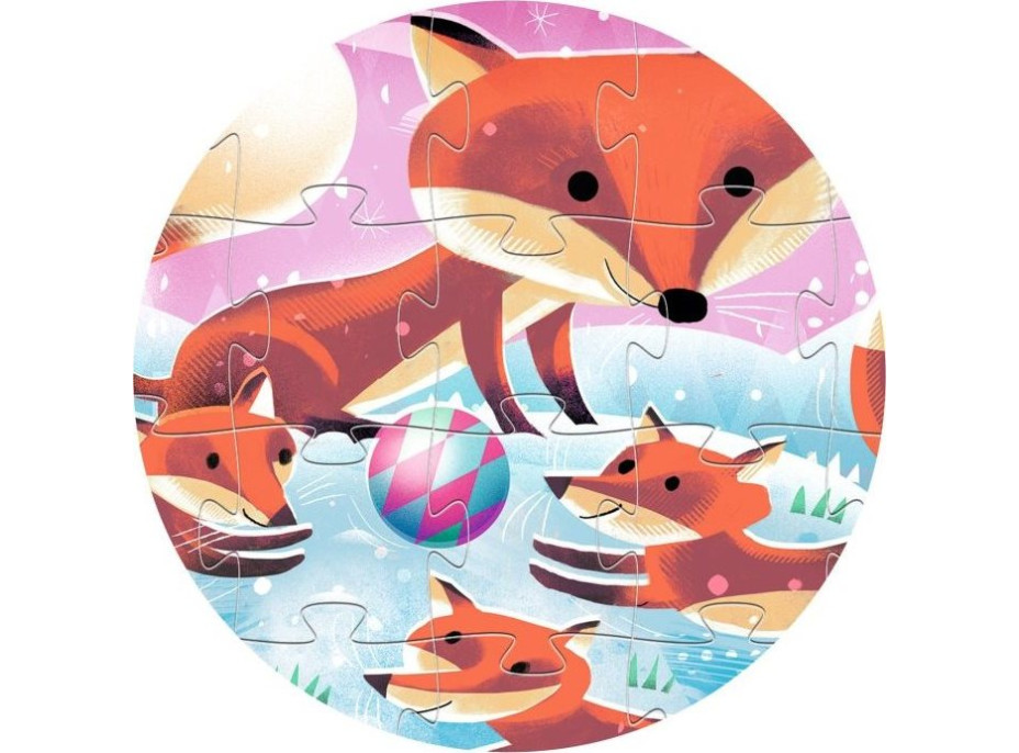 DJECO Puzzle Malá liška Ginger 24 dílků