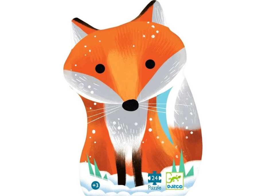 DJECO Puzzle Malá liška Ginger 24 dílků