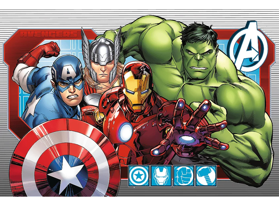 TREFL Puzzle Marvel Avengers: Vždy spravedliví MAXI 24 dílků