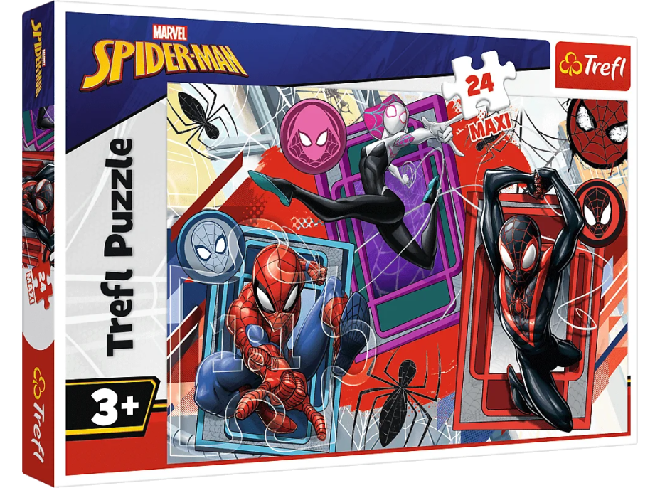 TREFL Puzzle Marvel Spiderman: Pavoučí smysly MAXI 24 dílků