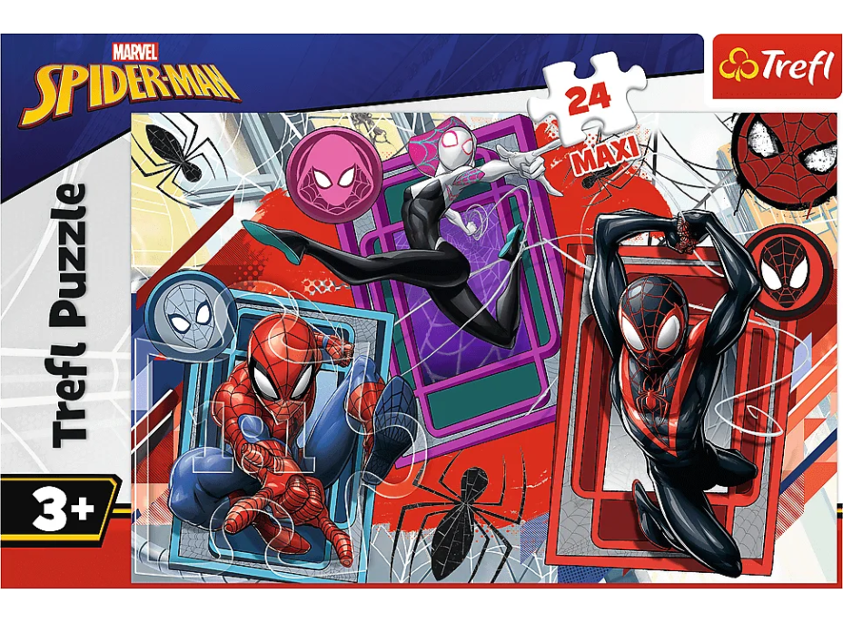 TREFL Puzzle Marvel Spiderman: Pavoučí smysly MAXI 24 dílků