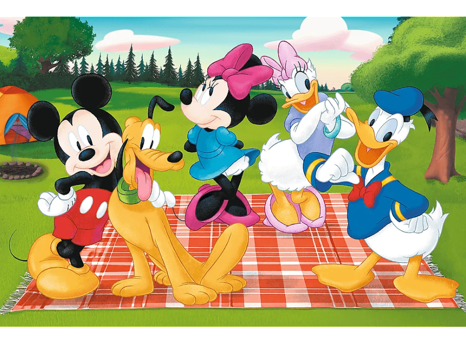 TREFL Puzzle Mickey Mouse: Oblíbený Mickey MAXI 24 dílků