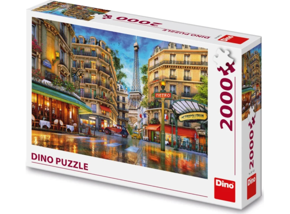 DINO Puzzle Odlesky Paříže 2000 dílků