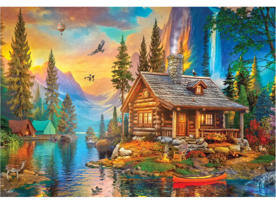 ANATOLIAN Puzzle Borový les 2000 dílků