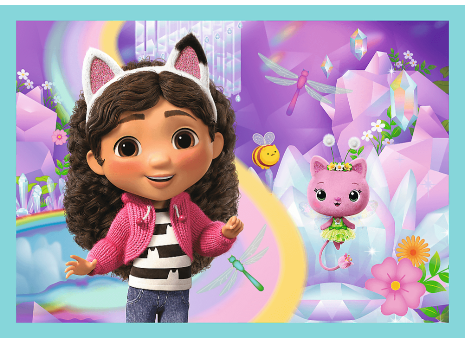 TREFL Puzzle Gábinin kouzelný domek: Velká dobrodružství 4v1 (35,48,54,70 dílků)