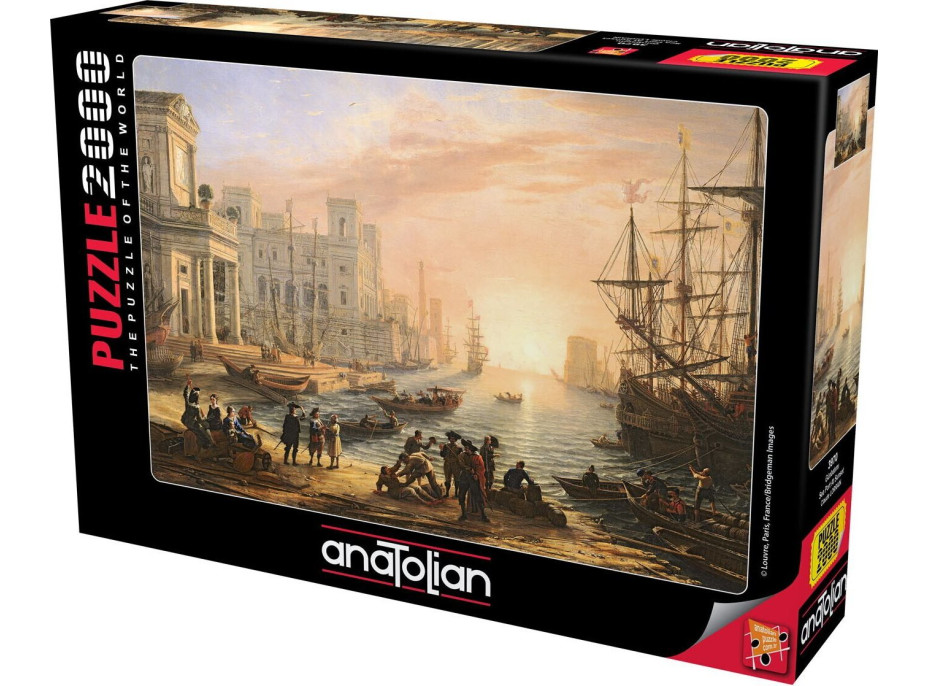 ANATOLIAN Puzzle Přístav při západu slunce 2000 dílků