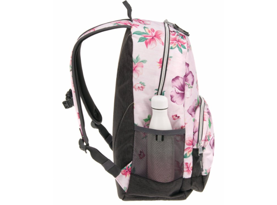 ARS UNA Studentský batoh Flowers AU-14