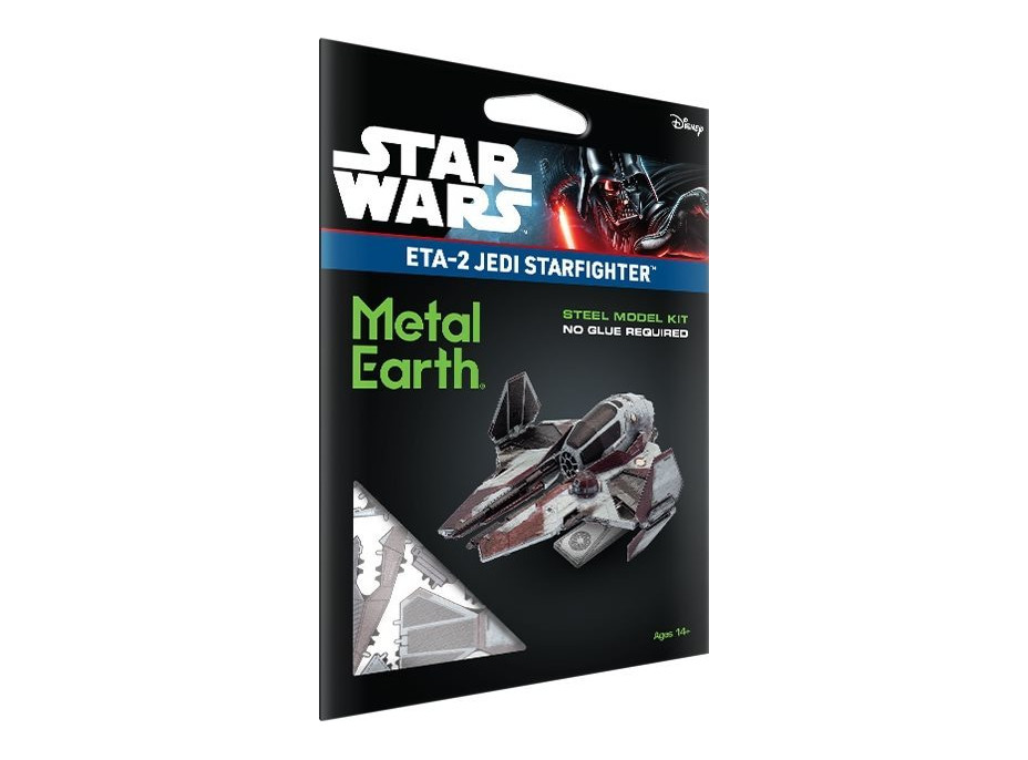 METAL EARTH 3D puzzle ETA-2 Jedi Starfighter