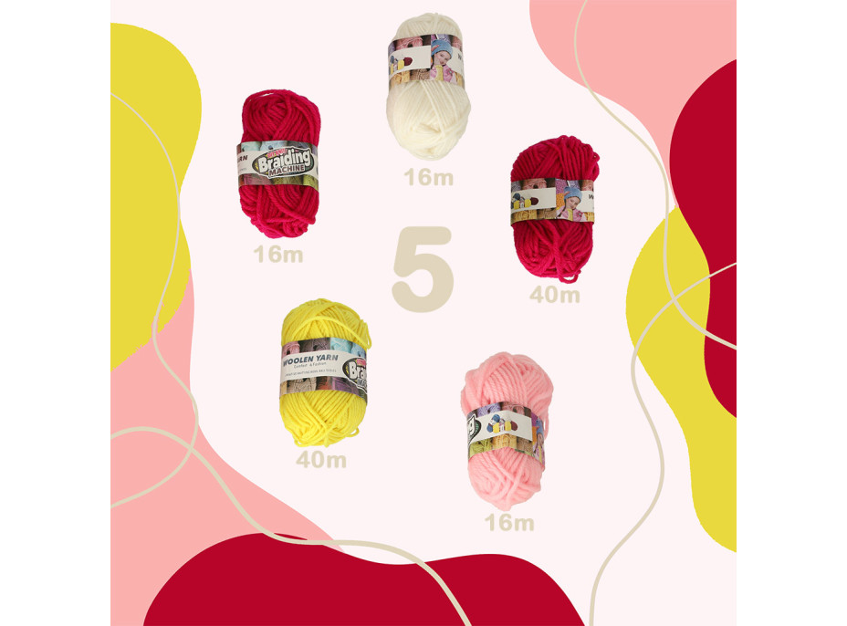 Pletací stroj s příslušenstvím