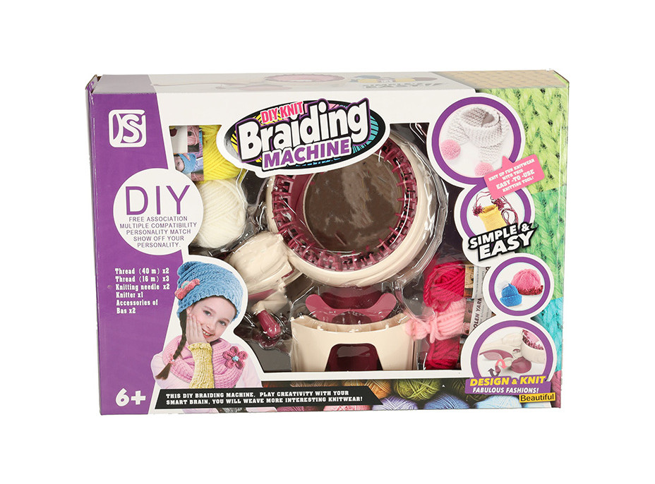 Pletací stroj s příslušenstvím