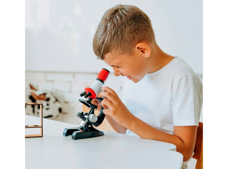 Dětský výukový mikroskop s příslušenstvím