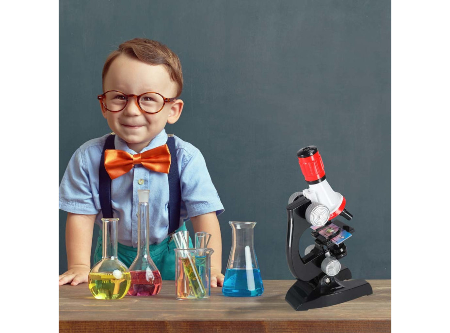 Dětský výukový mikroskop s příslušenstvím