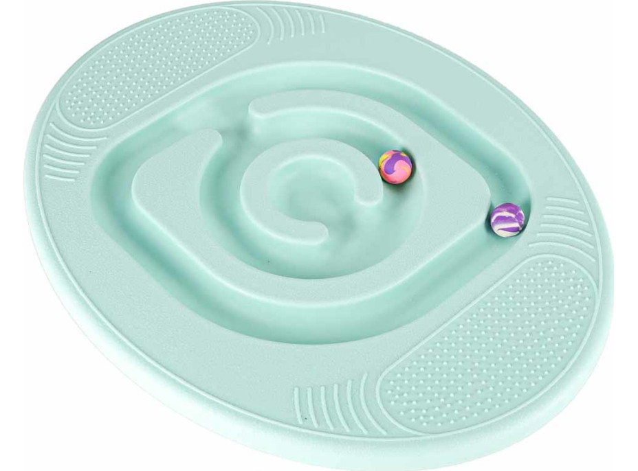 Balanční deska s kuličkovým labyrintem - mátová