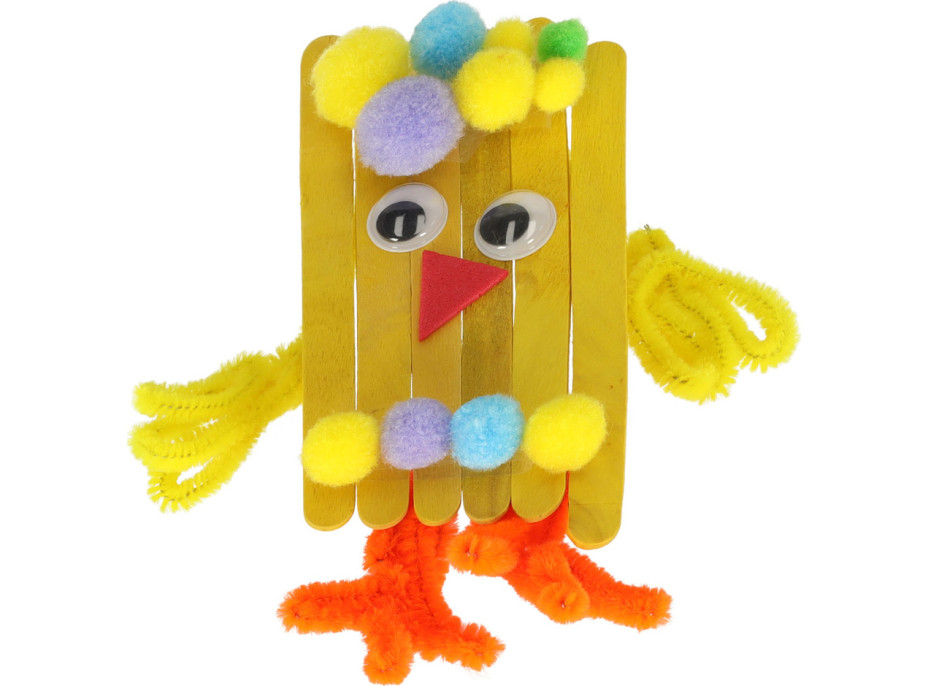 Kreativní výtvarná sada pro dětské ruční práce - 1200 prvků