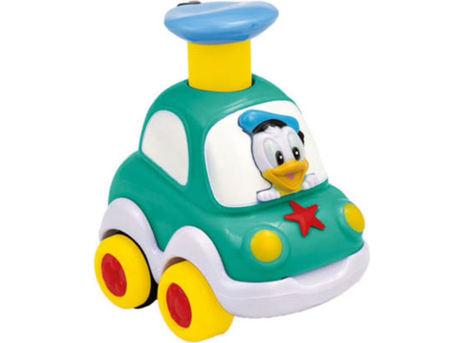 CLEMENTONI BABY Autíčko Press & Go Kačer Donald