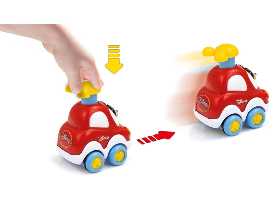 CLEMENTONI BABY Autíčko Press & Go Kačer Donald