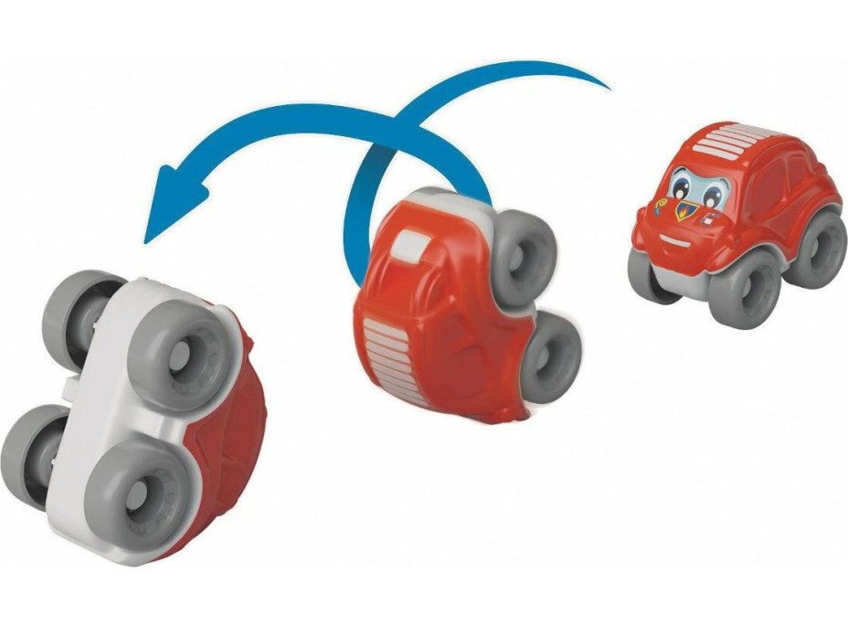 CLEMENTONI BABY Autogaráž Tumbling Cars: Hasičská stanice