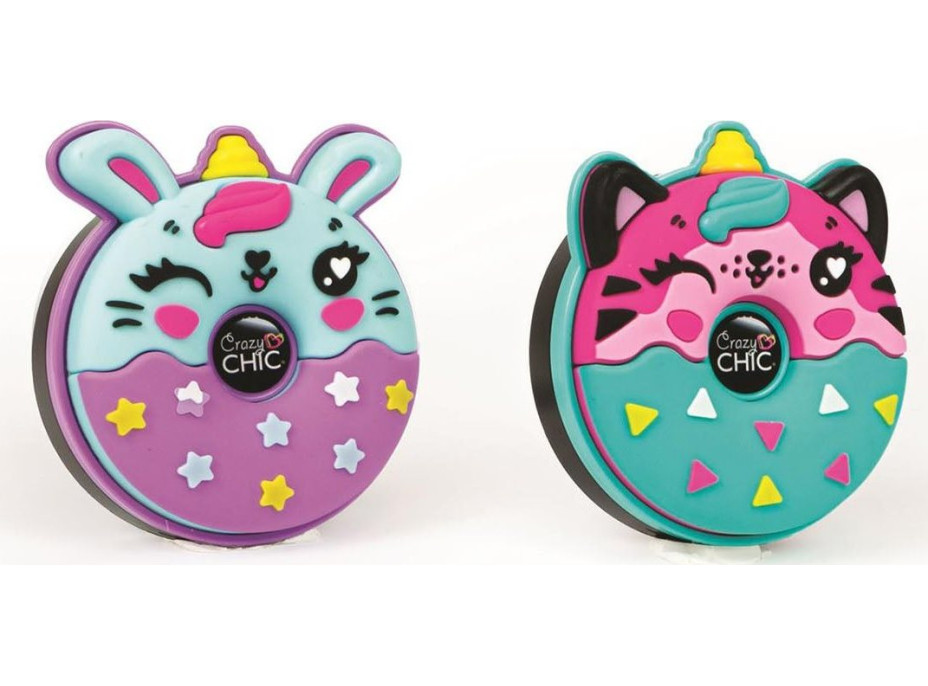 CLEMENTONI Crazy Chic Beauty: Oční stíny Donut II 1ks (mix)