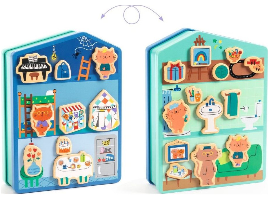 DJECO Domeček s magnety