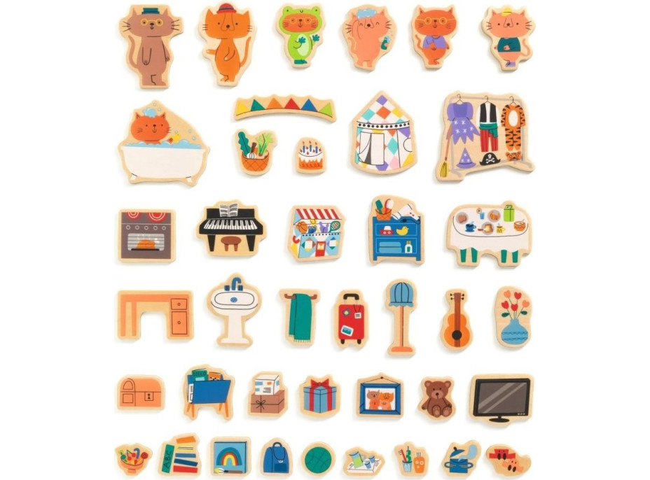 DJECO Domeček s magnety